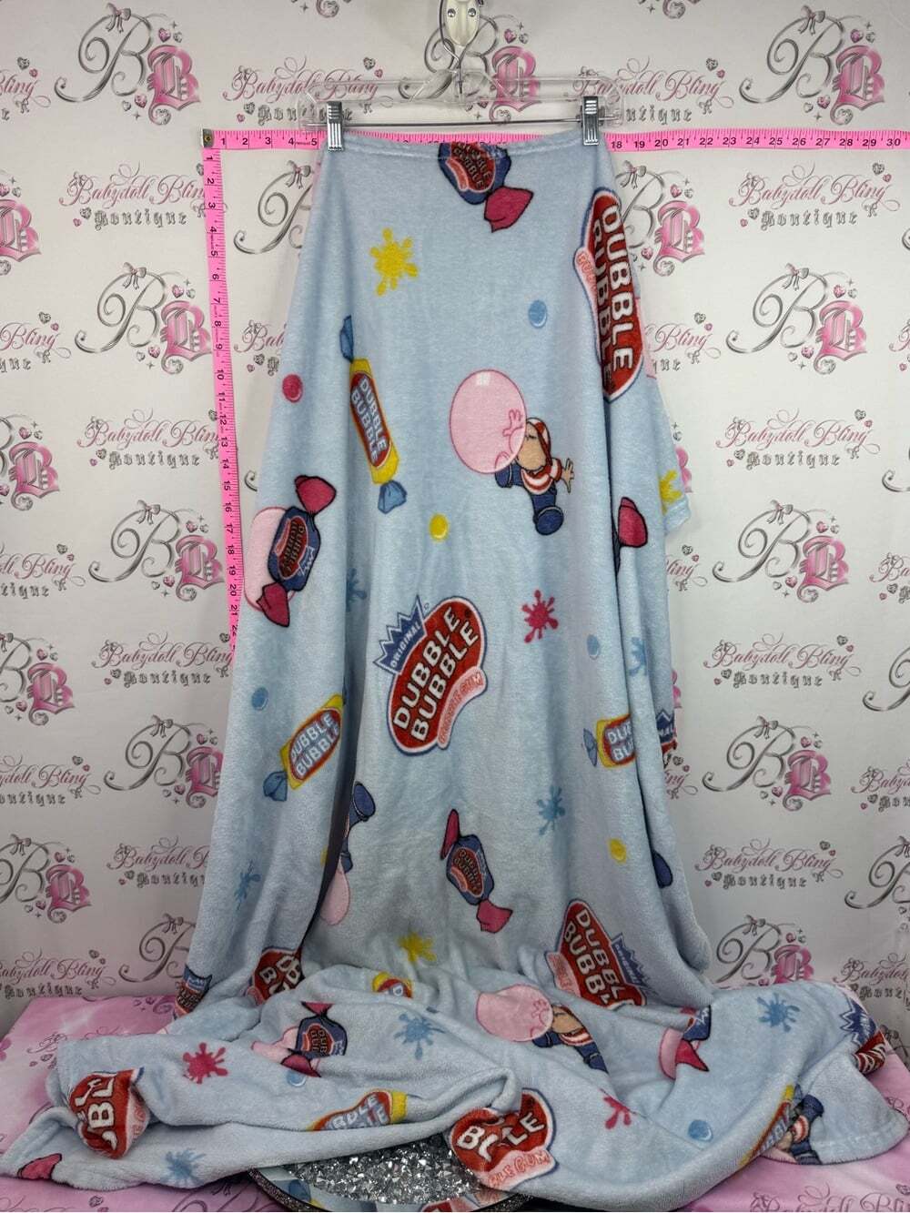 Double bubble blanket fleece throw Light Blue Fleece Throw Blanket
